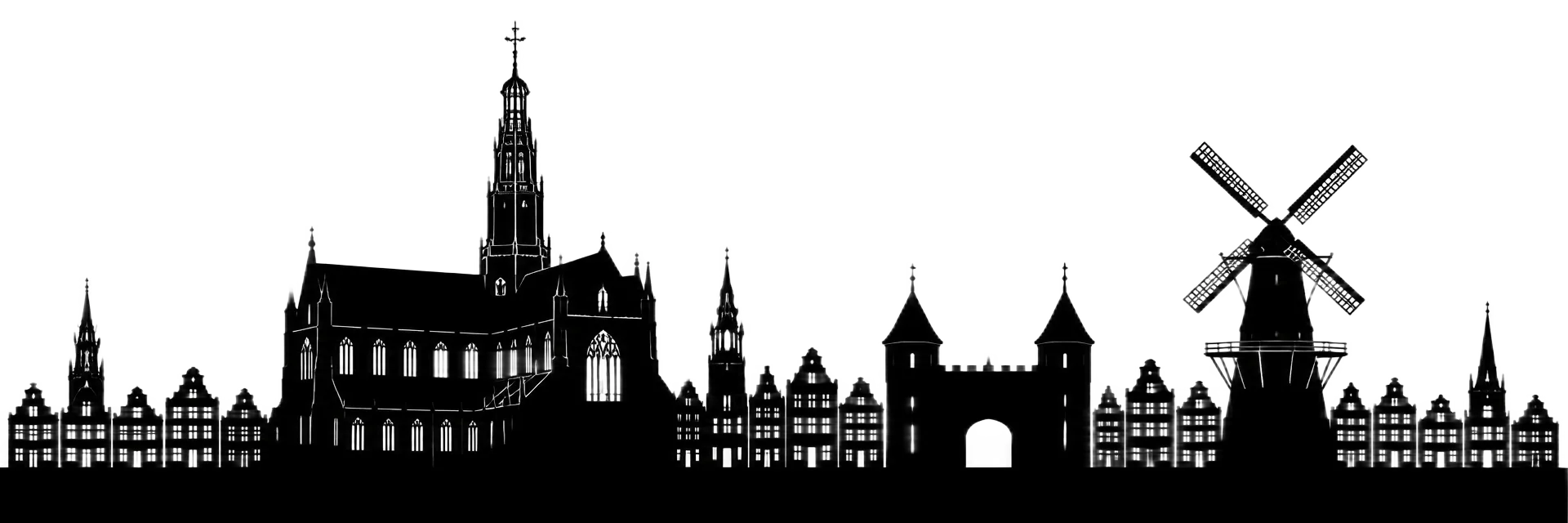 Skyline van Haarlem
